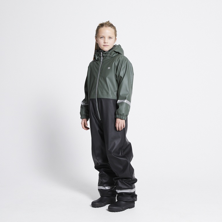Lined rain overall "Ätran" Army Green